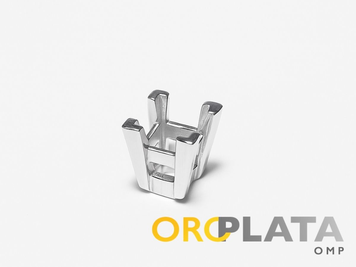 Square basket setting, 925