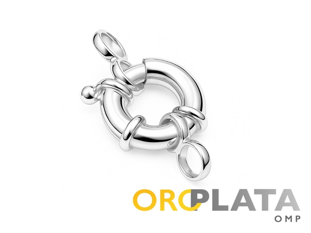 Jumbo Spring Ring, 925