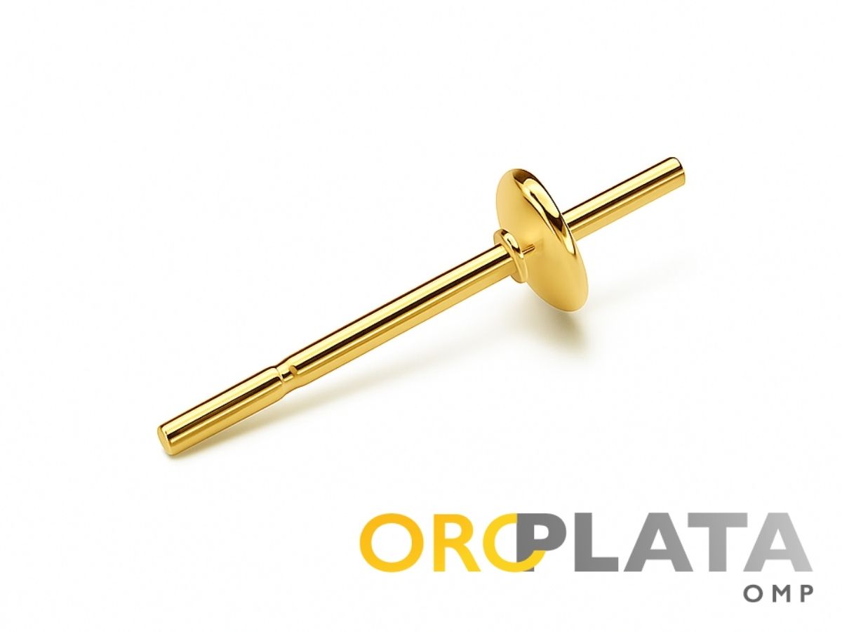 Pearl cup, yellow gold