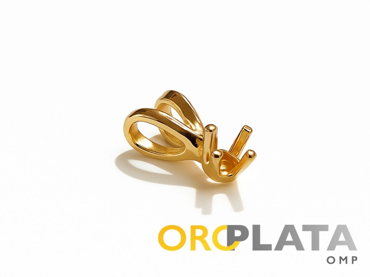 Setting Pendant, yellow gold