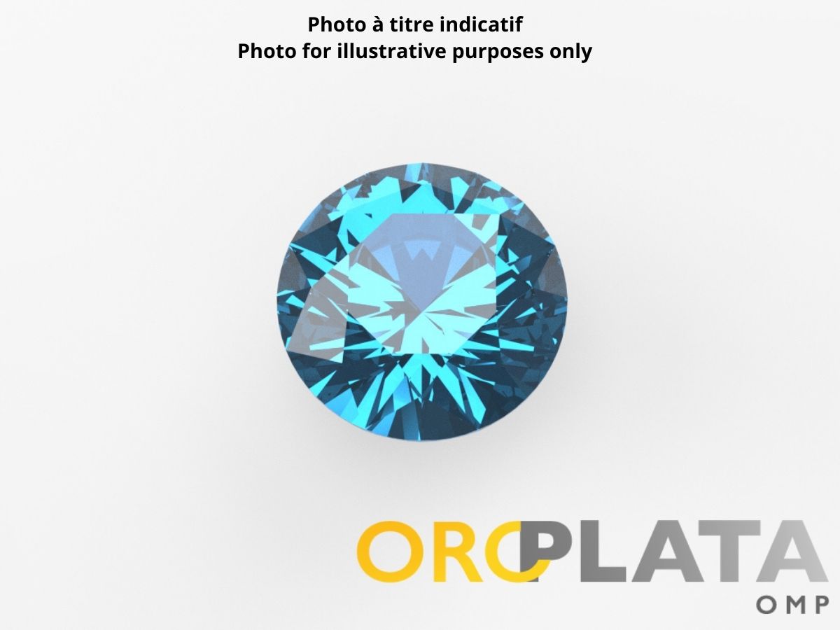  — Swiss blue topaz